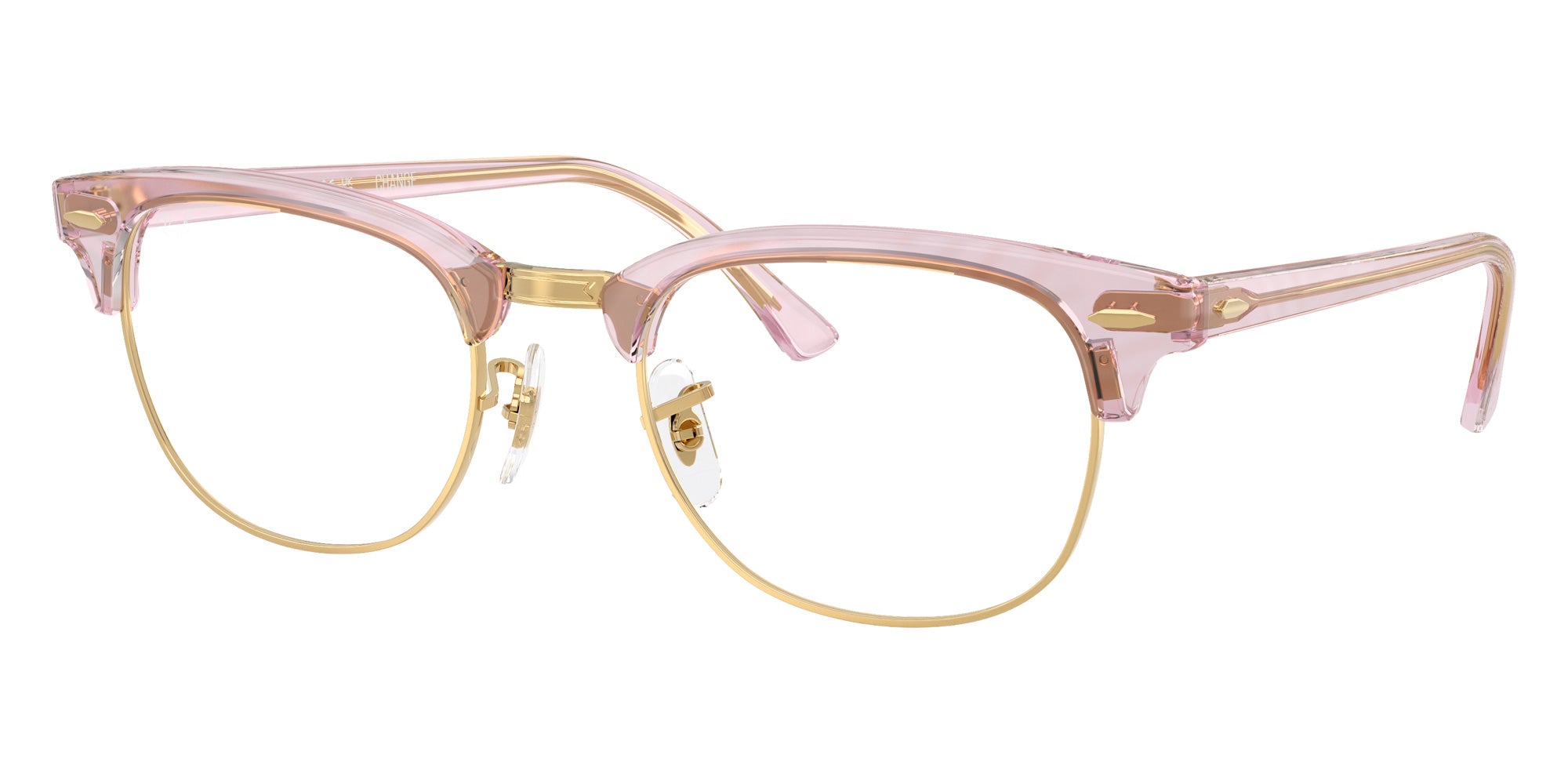 Ray-Ban® RX5154 RX5154 8292 53 Eyeglasses - Photo Waves Purple