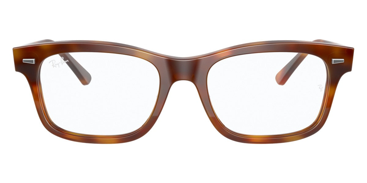 Ray-Ban® Mr BuRBank RX5383 RX5383 8285 54 - Havana on Transparent Eyeglasses