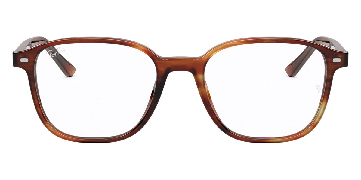 Ray-Ban® Leonard RX5393 RX5393 2144 49 - Striped Havana Eyeglasses