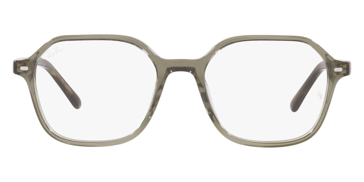 Ray-Ban® John RX5394 RX5394 8229 51 - Transparent Pink Eyeglasses