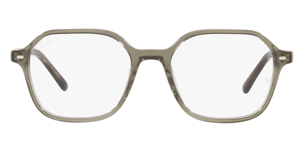 Ray-Ban® John RX5394 RX5394 8229 51 - Transparent Pink Eyeglasses