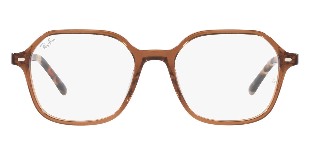 Ray-Ban® John RX5394 RX5394 8229 49 - Transparent Pink Eyeglasses