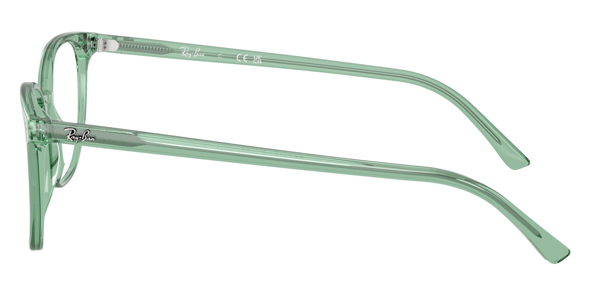 Ray-Ban® RX5397 RX5397 8443 52 Eyeglasses - Light Green