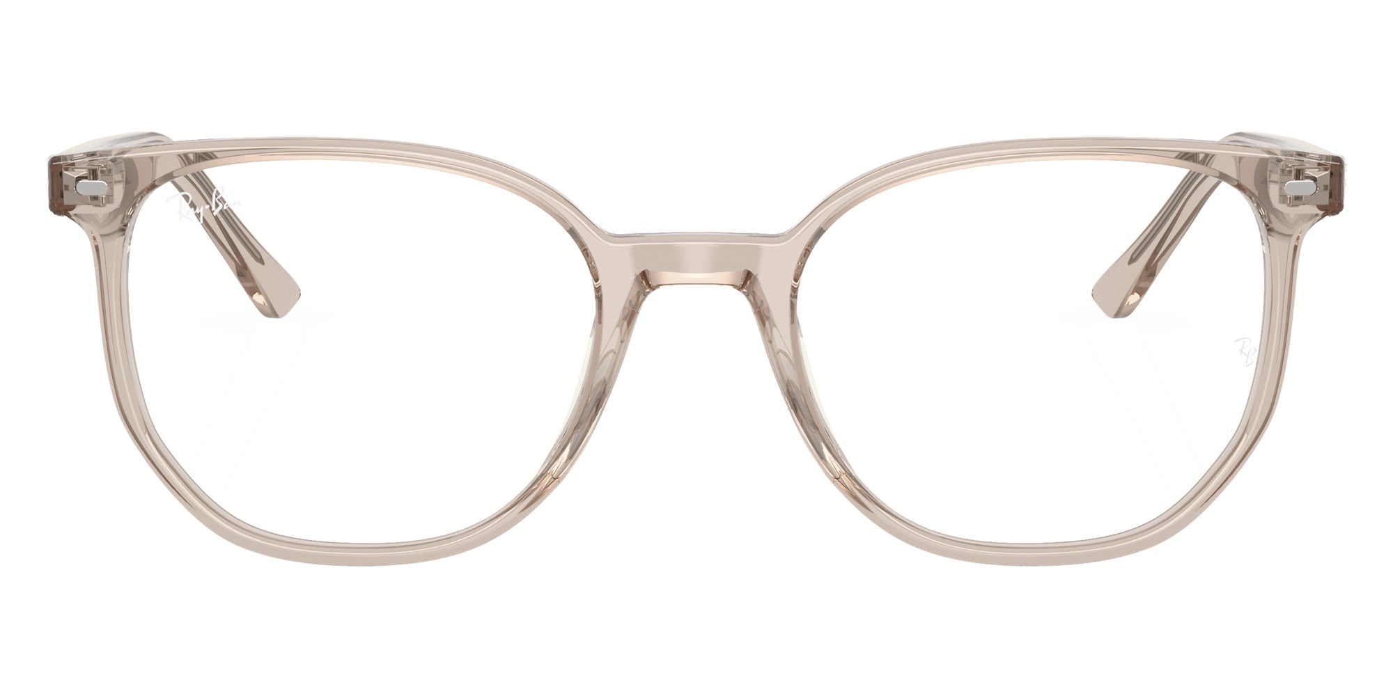 Ray-Ban® RX5397 RX5397 8449 50 Eyeglasses - Transparent Light Brown
