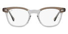 Ray-Ban® Hawkeye RX5398 RX5398 8111 48 - Gray on Transparent Eyeglasses