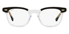 Ray-Ban® Hawkeye RX5398F RX5398F 2034 50 - Black on Transparent Eyeglasses