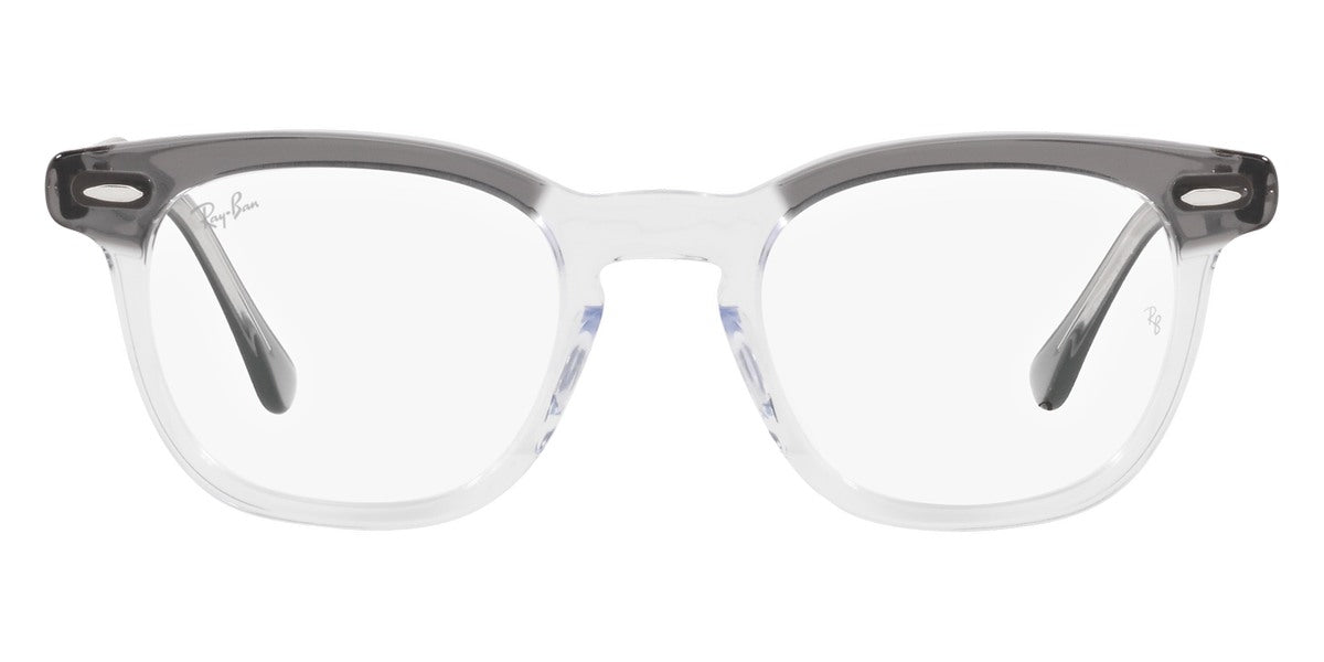 Ray-Ban® HAWKEYE 0RX5398F RX5398F 8111 50 - Gray on Transparent Eyeglasses