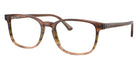 Ray-Ban® RX5418 RX5418 8255 56 Eyeglasses - Striped Brown/Green
