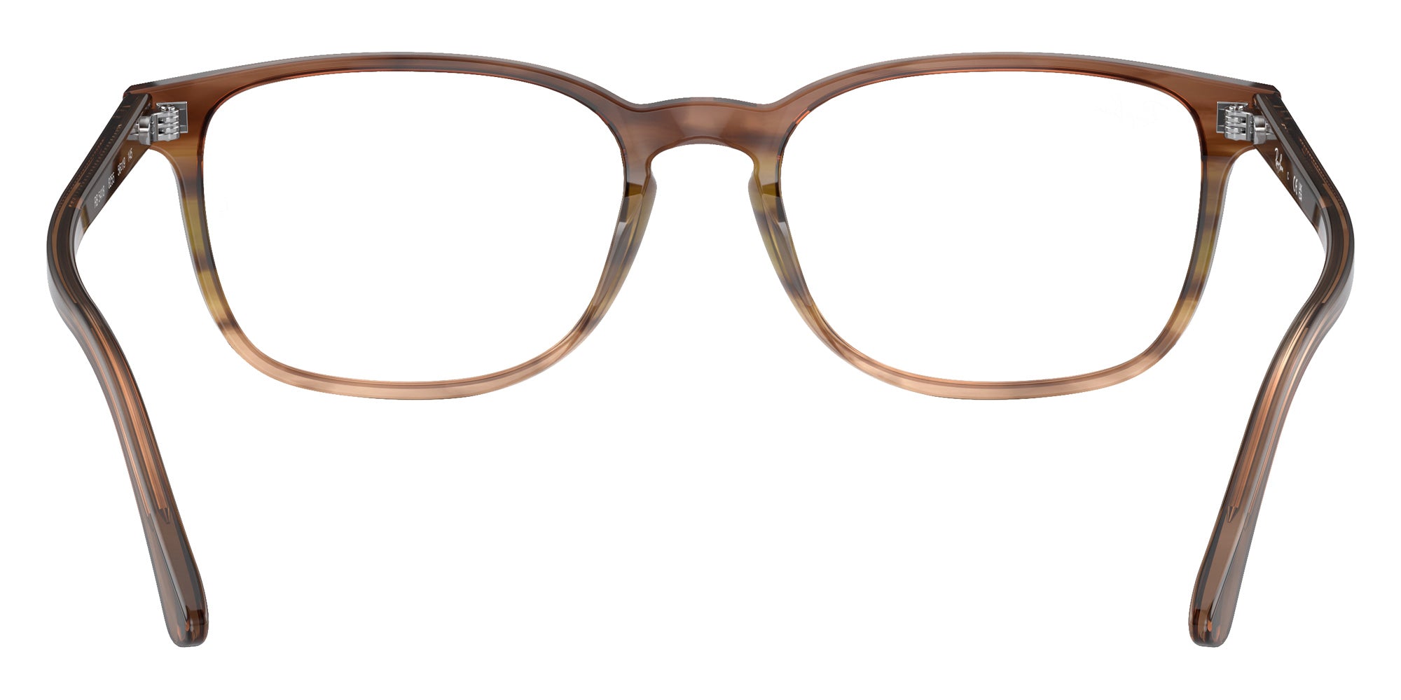 Ray-Ban® RX5418 RX5418 8255 56 Eyeglasses - Striped Brown/Green