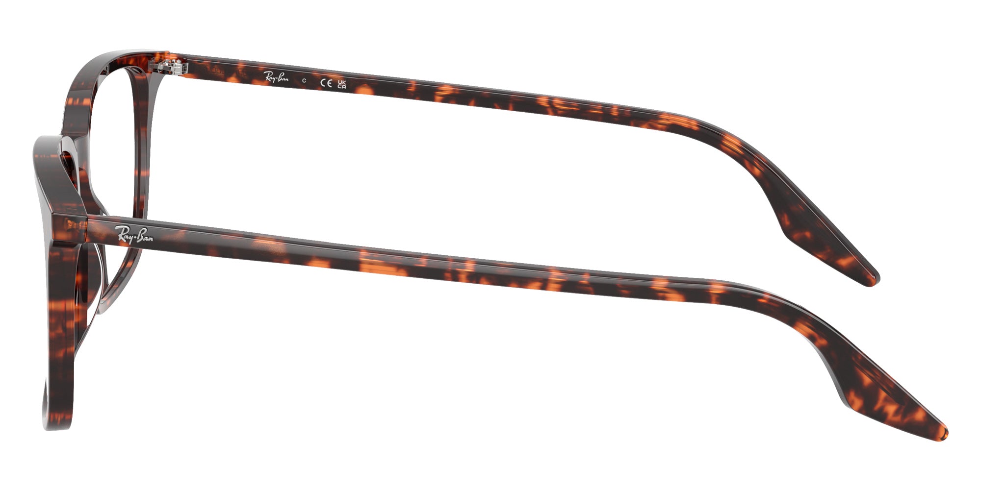 Ray-Ban® RX5421 RX5421 8423 55 Eyeglasses - Havana Red Turtle