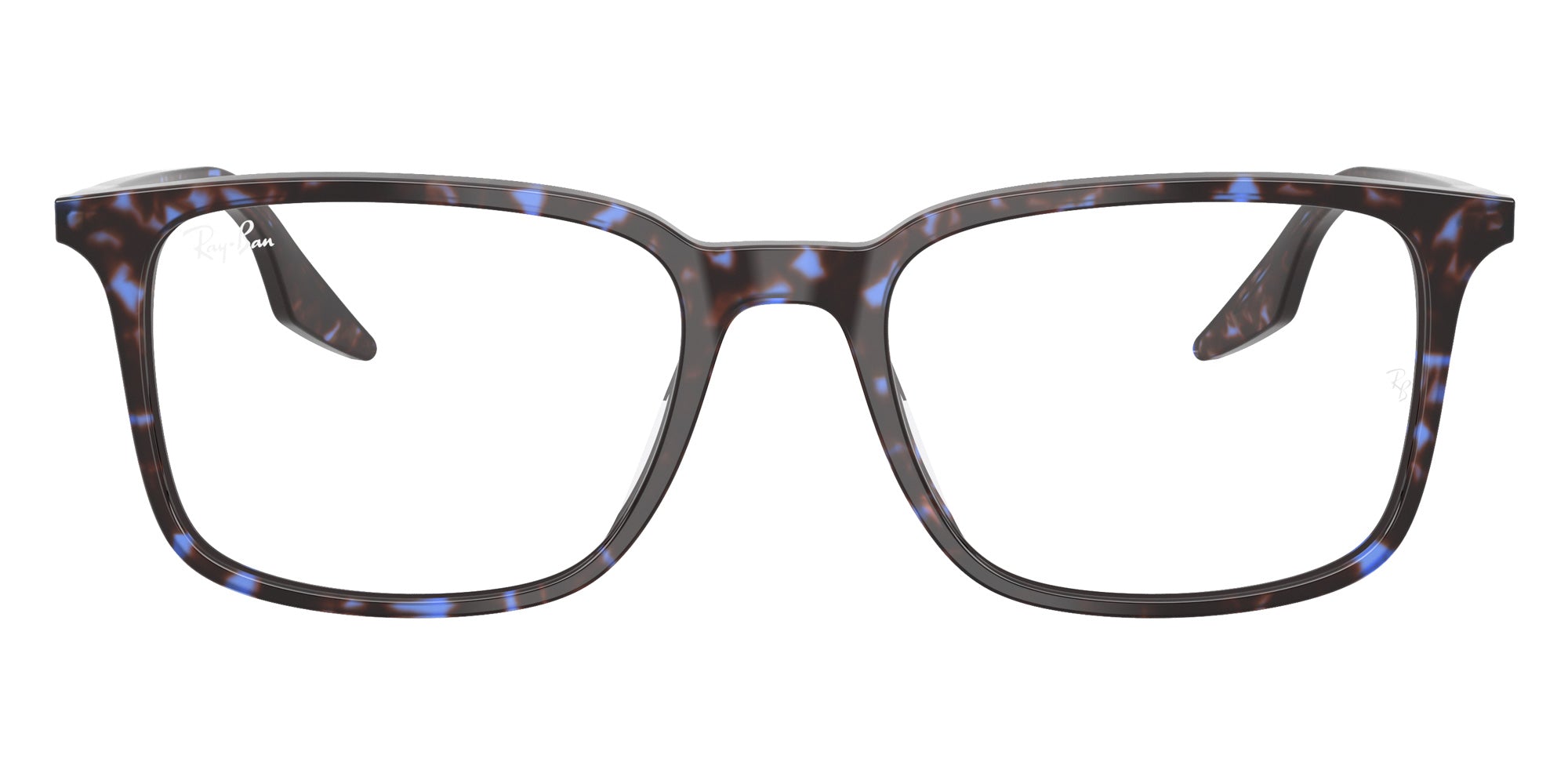 Ray-Ban® RX5421 RX5421 8424 55 Eyeglasses - Havana Blue Turtle
