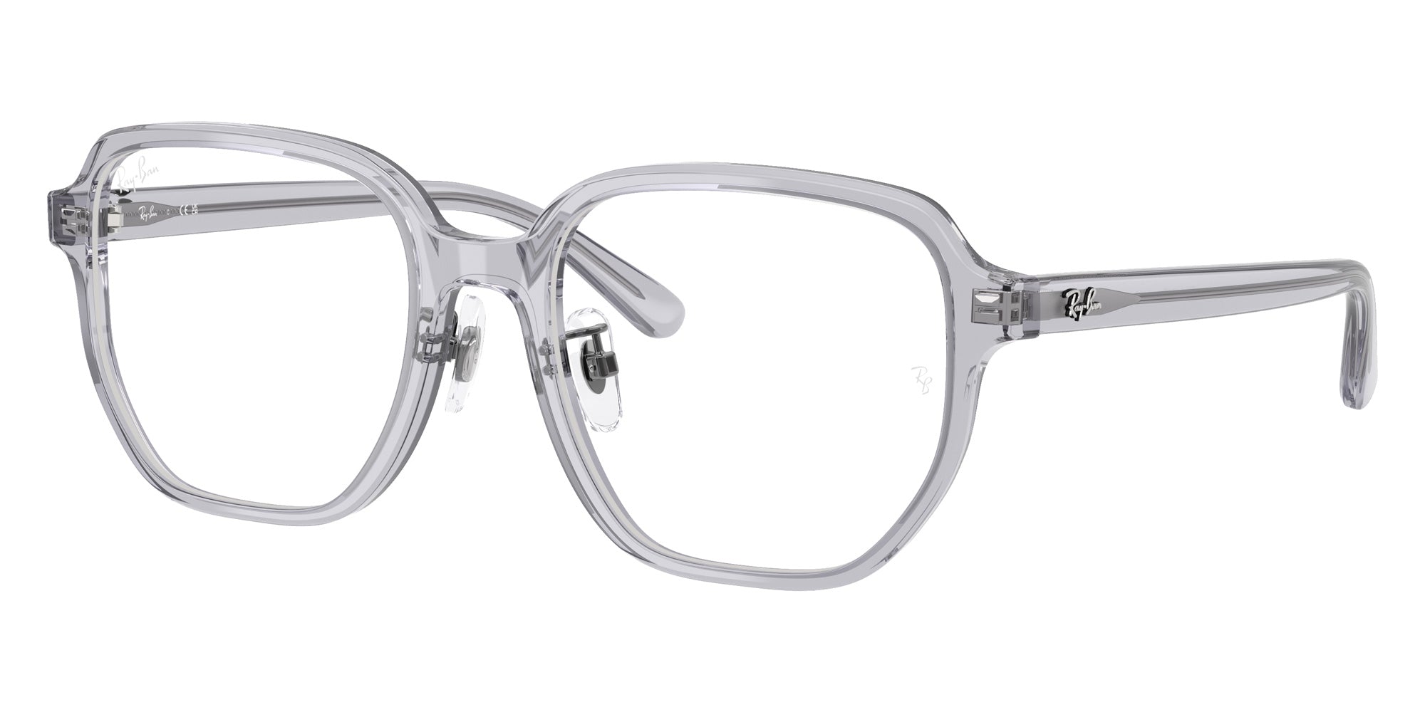 Ray-Ban® RX5424D RX5424D 8415 54 Eyeglasses - Transparent Gray