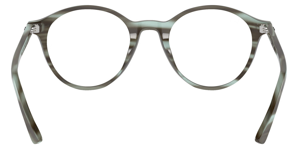 Ray-Ban® RX5430F RX5430F 8356 51 Eyeglasses - Striped Green