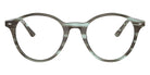 Ray-Ban® RX5430F RX5430F 8356 51 Eyeglasses - Striped Green