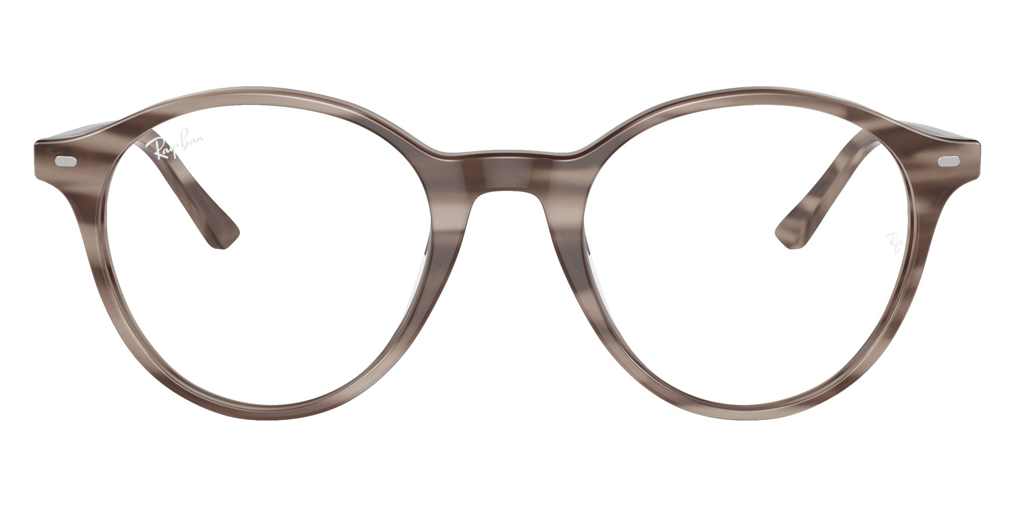 Ray-Ban® RX5430F RX5430F 8360 51 Eyeglasses - Striped Gray