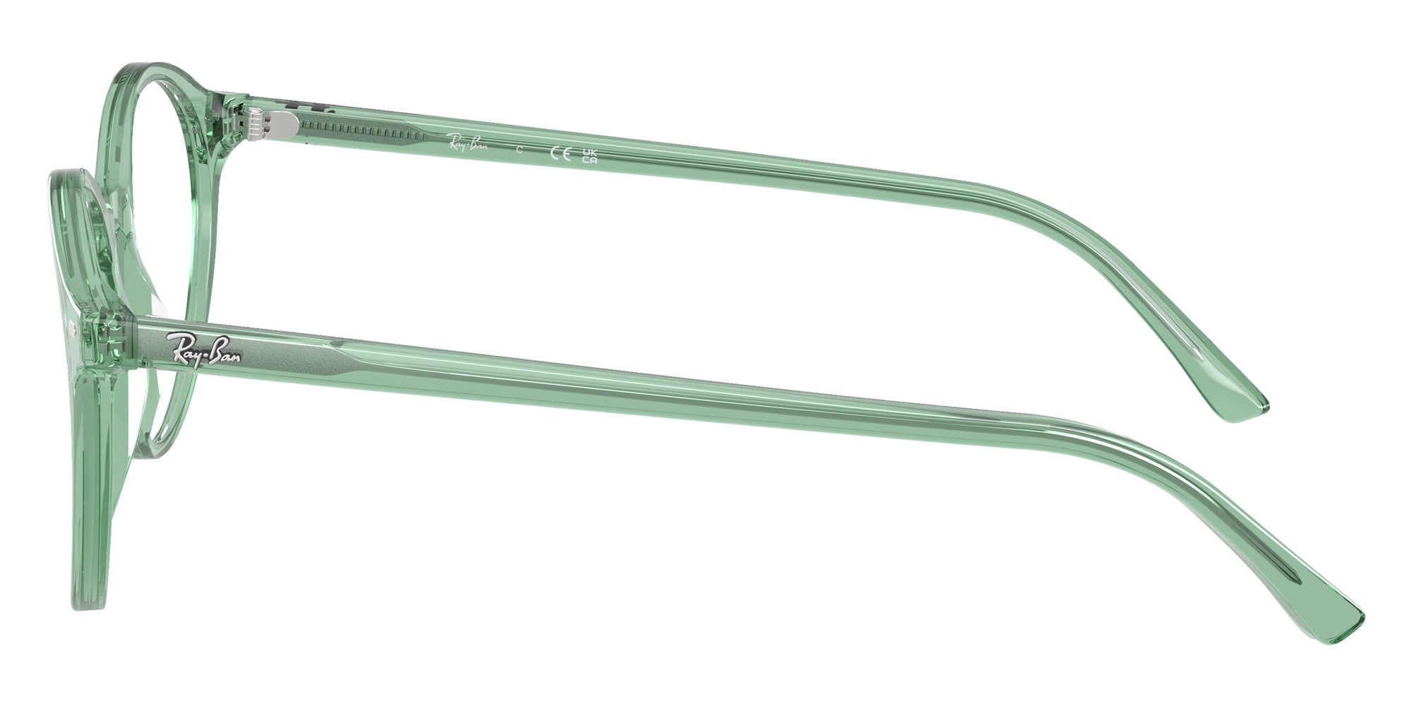 Ray-Ban® RX5430F RX5430F 8443 51 Eyeglasses - Light Green