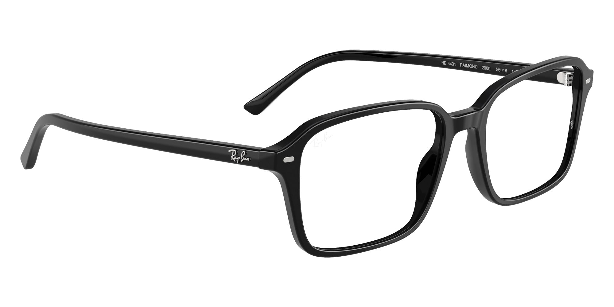 Ray-Ban® RX5431 RX5431 2000 54 Eyeglasses - Black