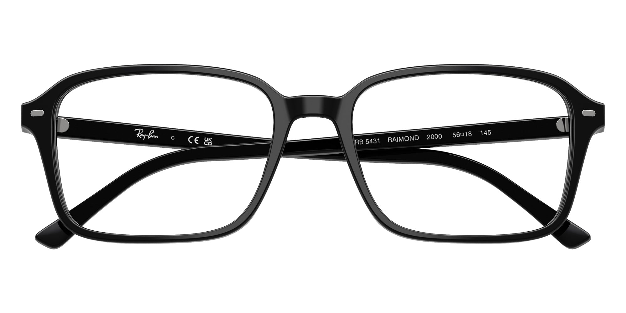 Ray-Ban® RX5431 RX5431 2000 54 Eyeglasses - Black