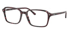 Ray-Ban® RX5431F RX5431F 8393 54 Eyeglasses - Transparent Fantasy Violet/Red