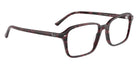 Ray-Ban® RX5431F RX5431F 8393 54 Eyeglasses - Transparent Fantasy Violet/Red