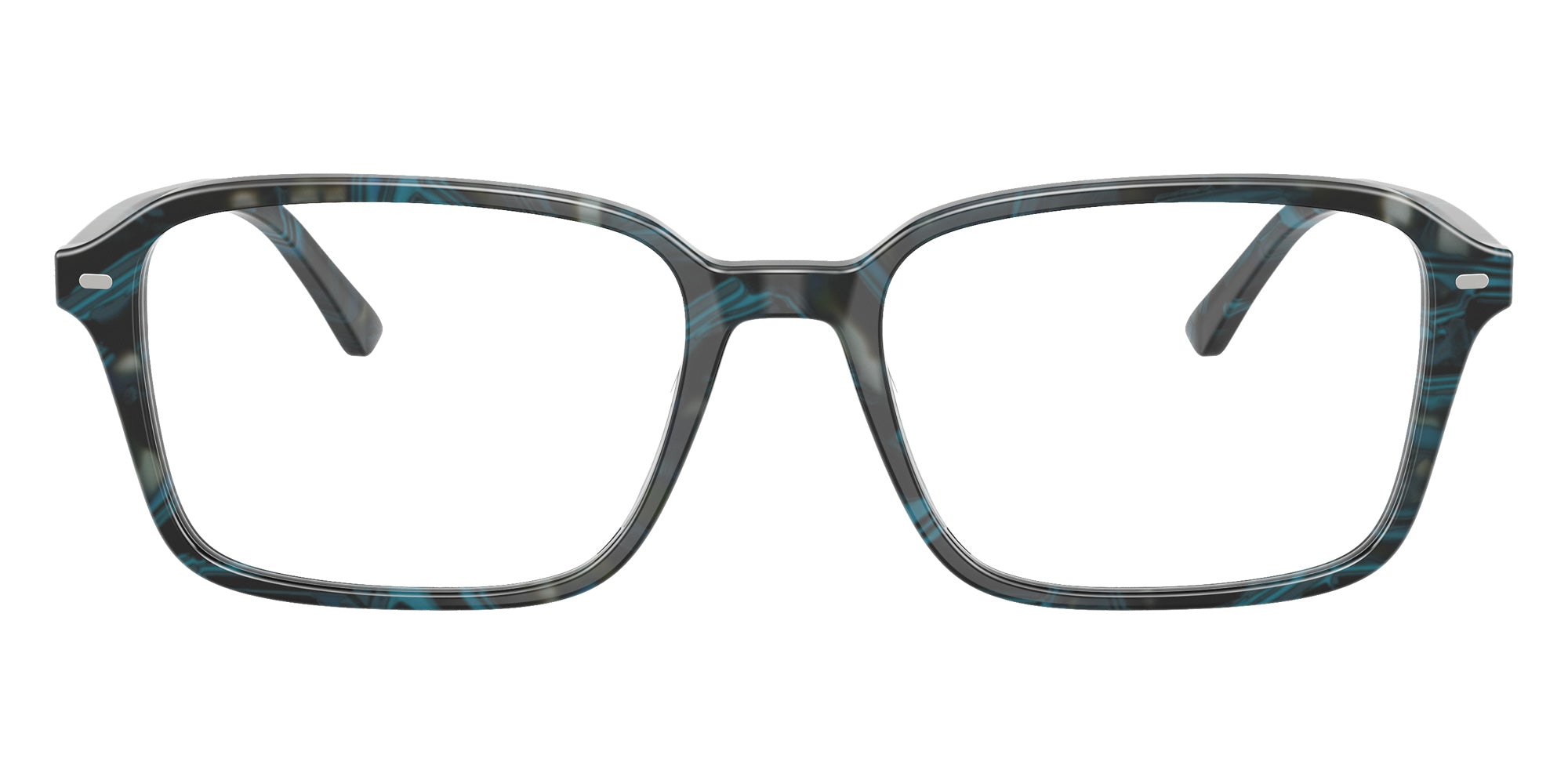 Ray-Ban® RX5431F RX5431F 8394 54 Eyeglasses - Transparent Fantasy Blue/Gray