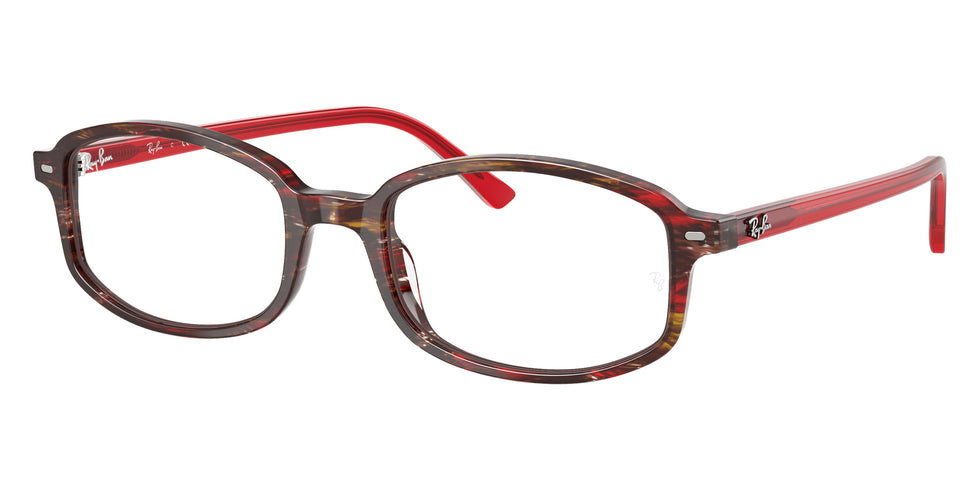 Ray-Ban® RX5432 RX5432 8396 54 Eyeglasses - Transparent Red