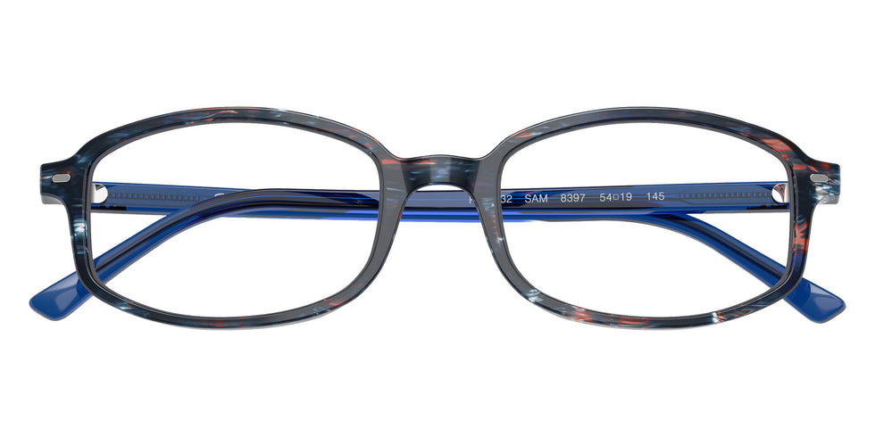 Ray-Ban® RX5432 RX5432 8397 52 Eyeglasses - Transparent Blue
