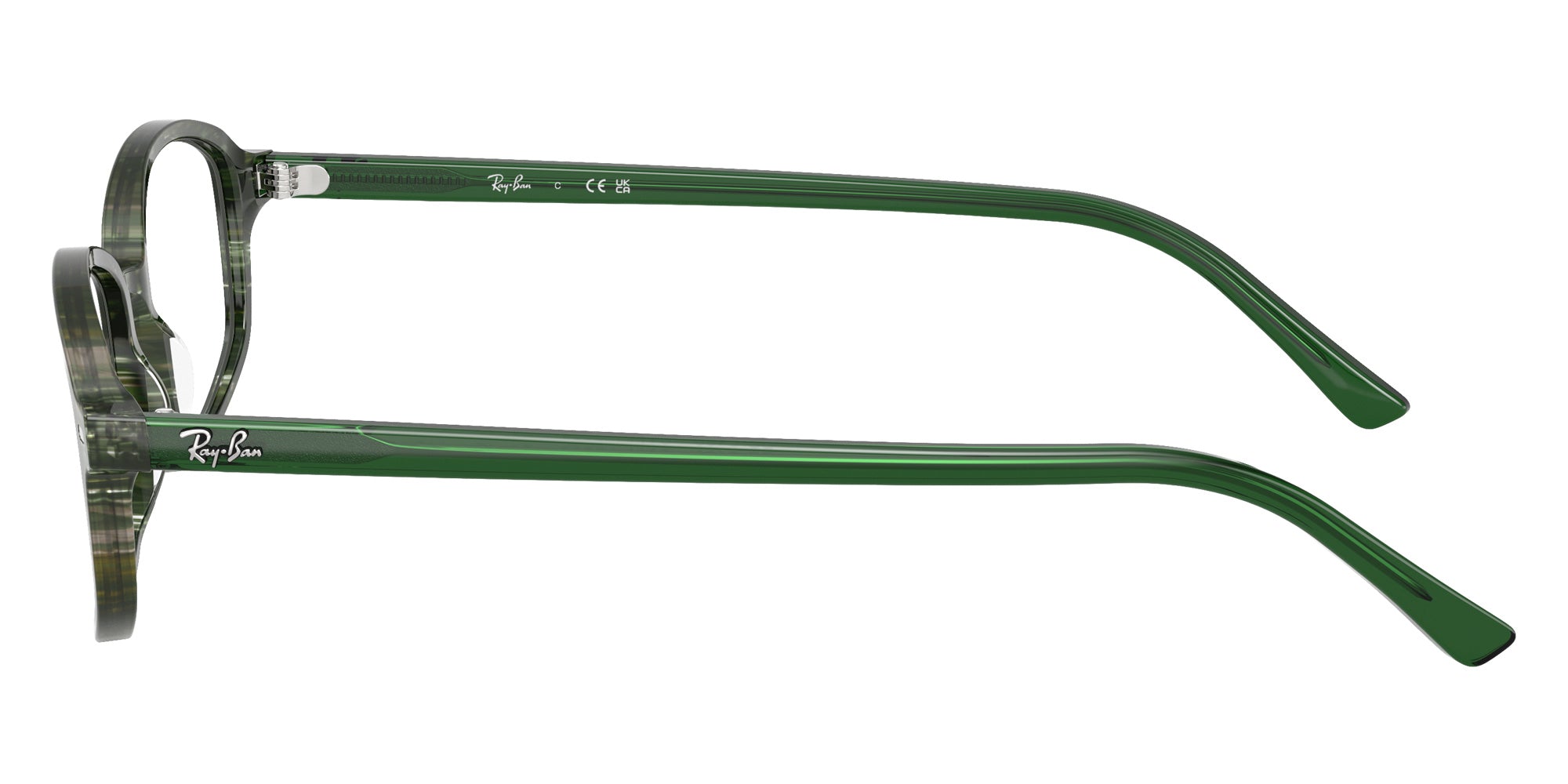 Ray-Ban® RX5432 RX5432 8398 54 Eyeglasses - Transparent Green