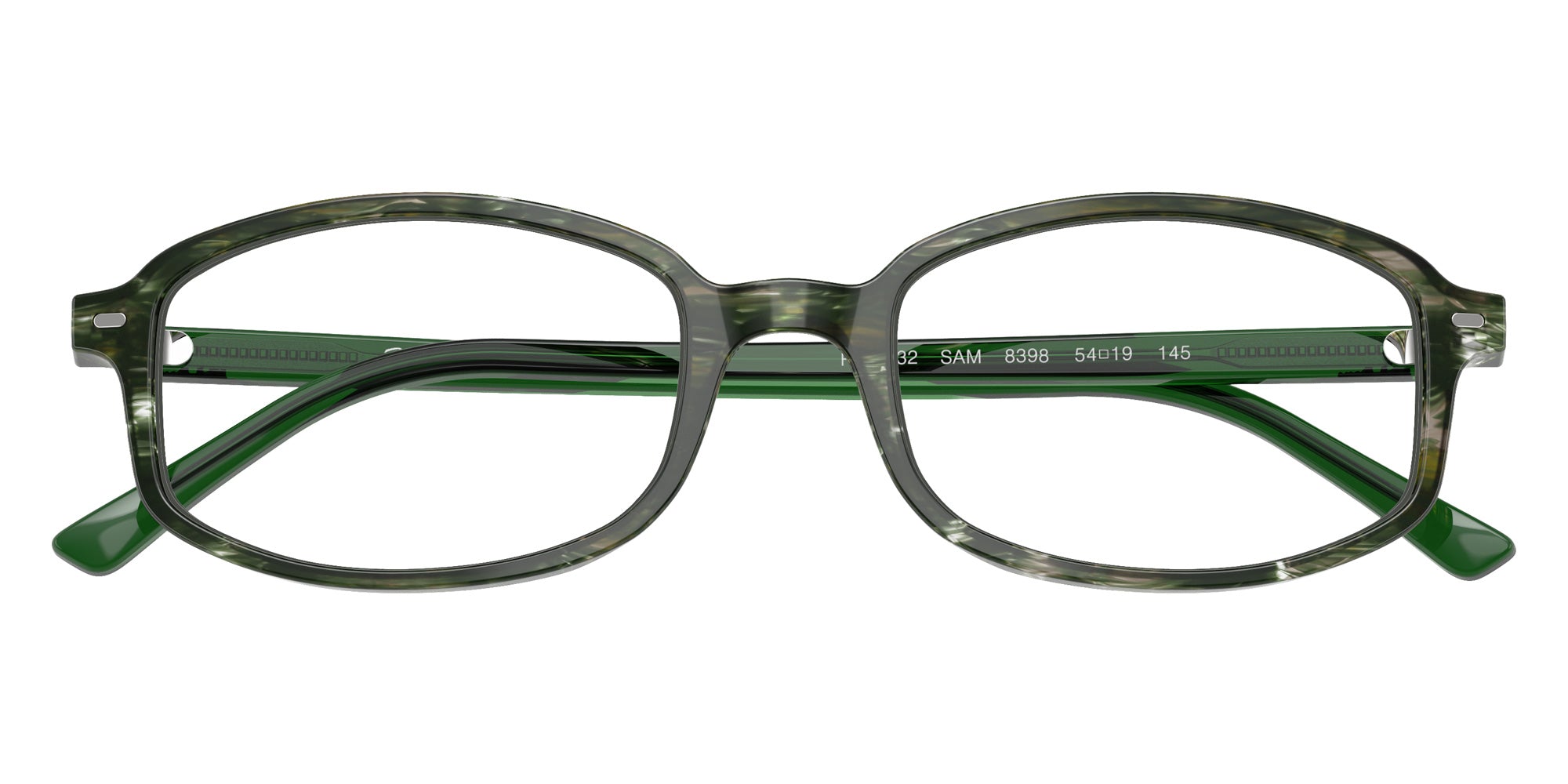 Ray-Ban® RX5432 RX5432 8398 54 Eyeglasses - Transparent Green