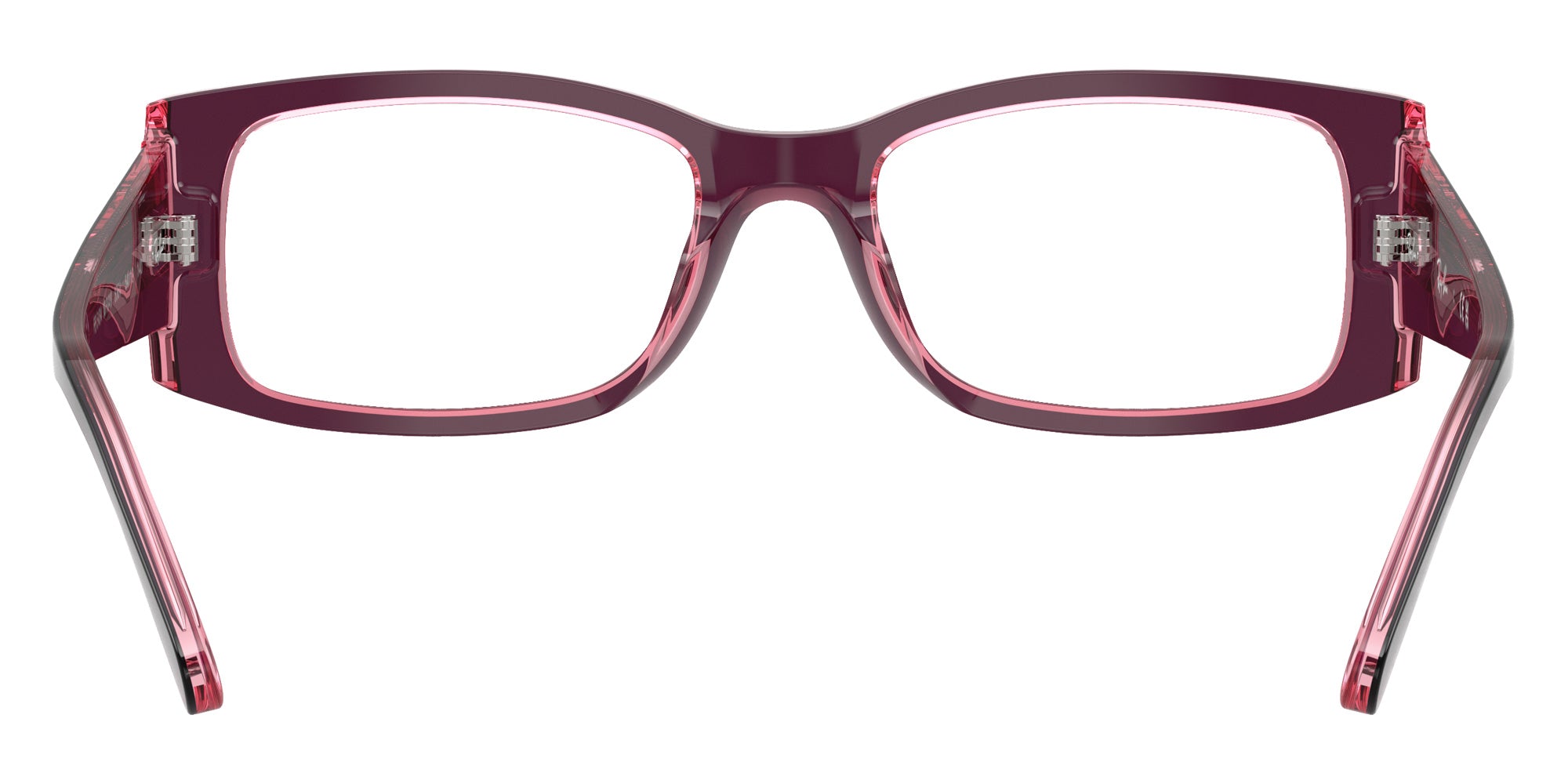 Ray-Ban® RX5434 RX5434 8364 54 Eyeglasses - Violet On Transparent Pink