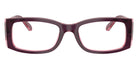 Ray-Ban® RX5434 RX5434 8364 54 Eyeglasses - Violet On Transparent Pink