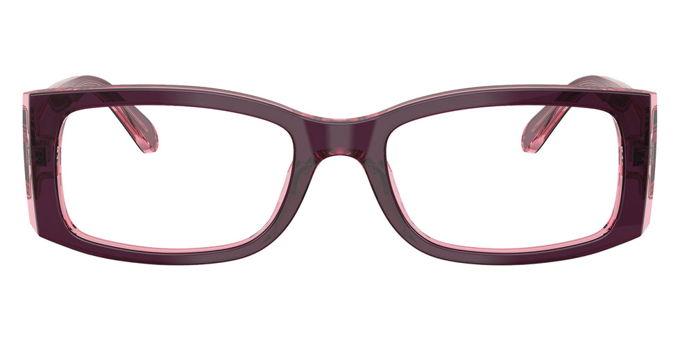 Ray-Ban® RX5434 RX5434 8364 54 Eyeglasses - Violet On Transparent Pink