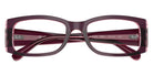 Ray-Ban® RX5434 RX5434 8364 54 Eyeglasses - Violet On Transparent Pink