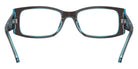 Ray-Ban® RX5434 RX5434 8366 54 Eyeglasses - Brown On Transparent Blue
