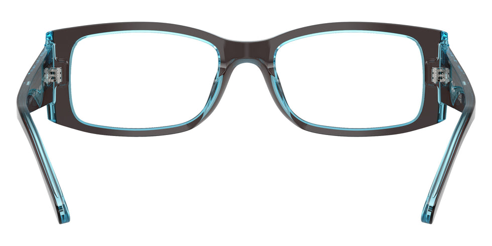 Ray-Ban® RX5434 RX5434 8366 54 Eyeglasses - Brown On Transparent Blue