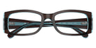 Ray-Ban® RX5434 RX5434 8366 54 Eyeglasses - Brown On Transparent Blue