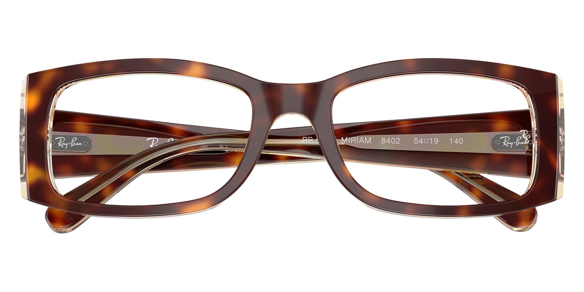 Ray-Ban® RX5434 RX5434 8402 54 Eyeglasses - Light Havana On Multicolor