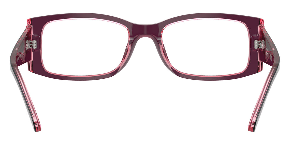 Ray-Ban® RX5434F RX5434F 8364 54 Eyeglasses - Violet On Transparent Pink