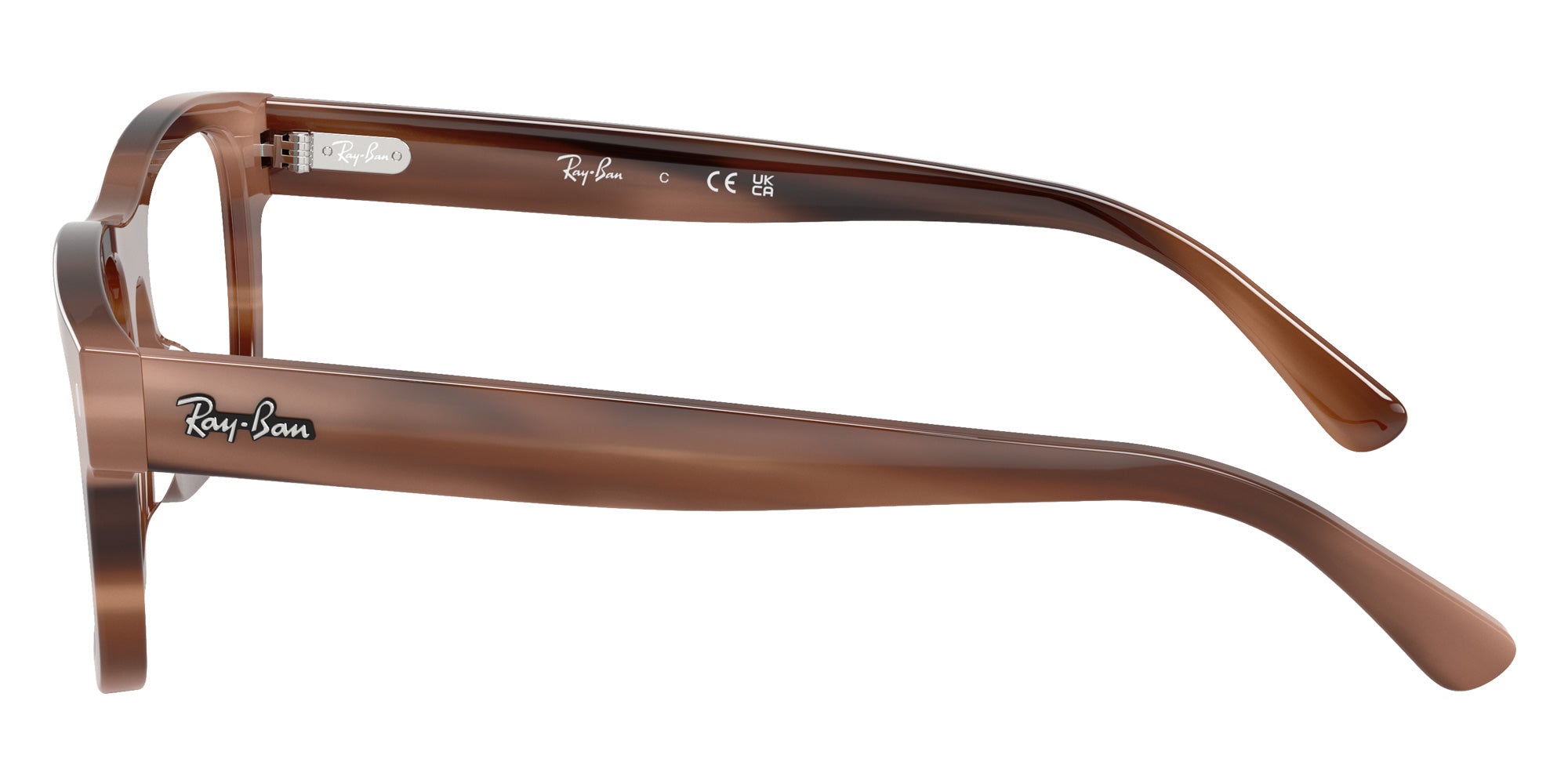 Ray-Ban® RX5435 RX5435 8403 54 Eyeglasses - Havana Brown