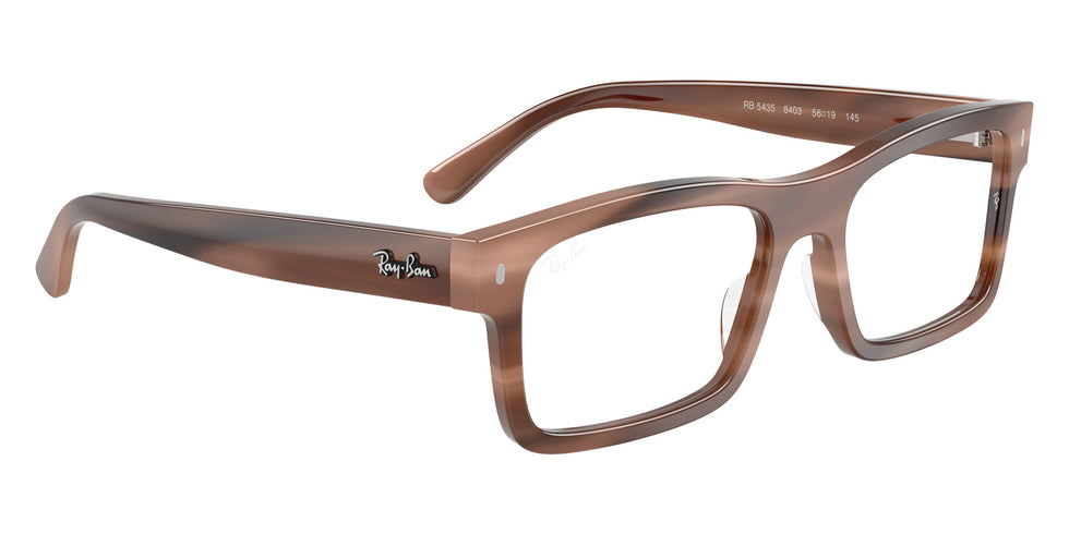 Ray-Ban® RX5435 RX5435 8403 54 Eyeglasses - Havana Brown