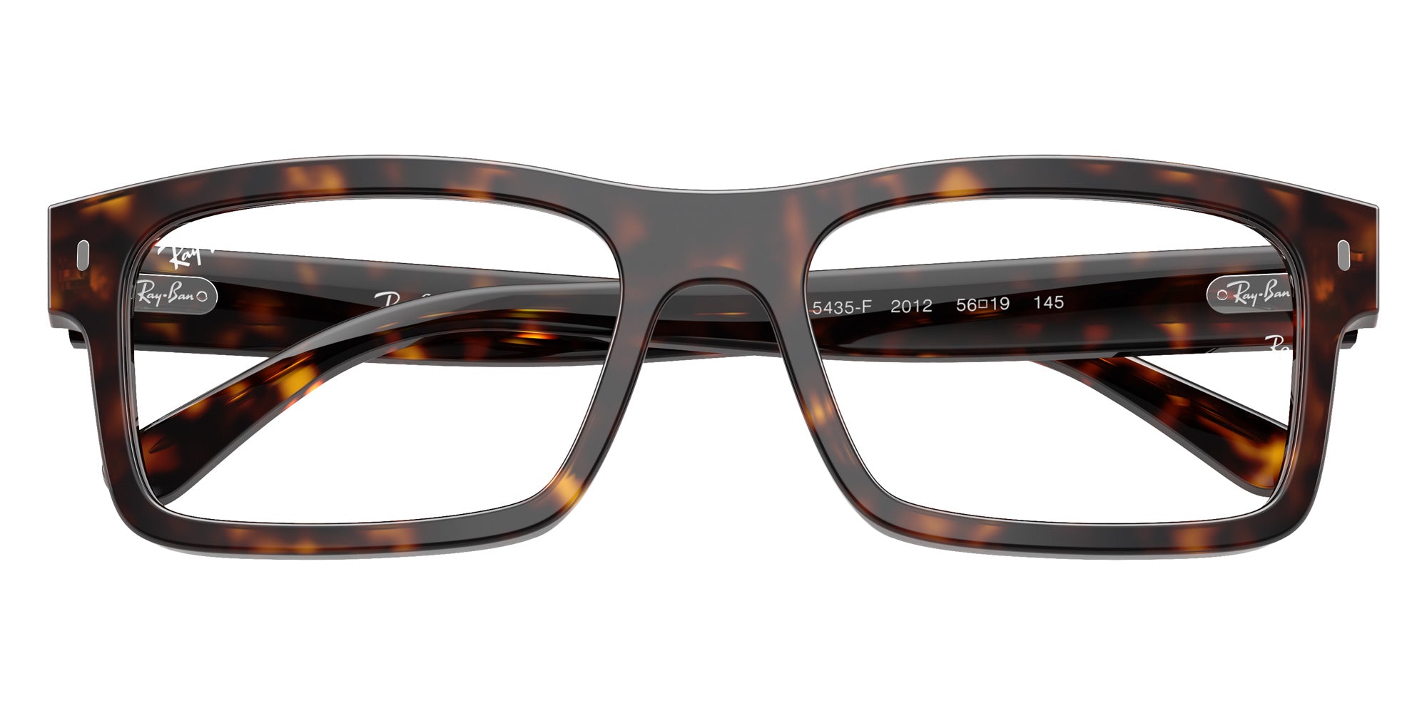 Ray-Ban® RX5435F RX5435F 2012 54 Eyeglasses - Havana