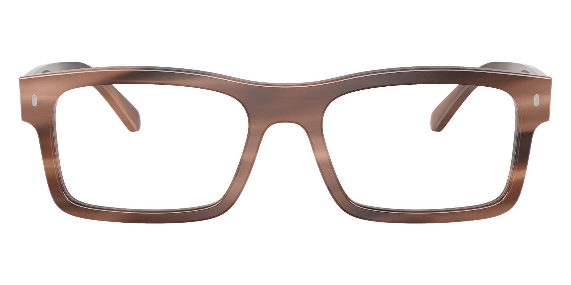 Ray-Ban® RX5435F RX5435F 8403 54 Eyeglasses - Havana Brown
