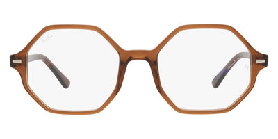 Ray-Ban® BRITT 0RX5472 RX5472 8179 54 - Transparent Brown Eyeglasses