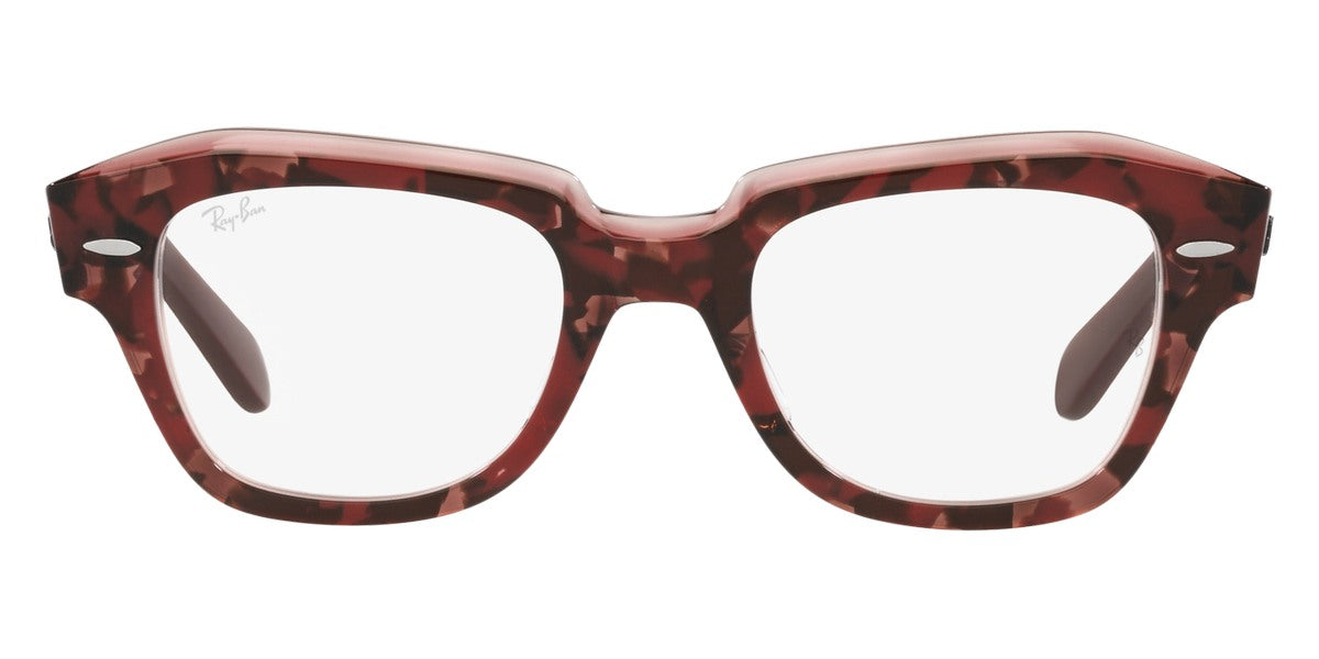 Ray-Ban® State Street RX5486 RX5486 8179 46 - Transparent Brown Eyeglasses
