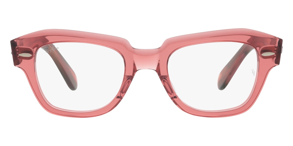 Ray-Ban® State Street RX5486 RX5486 5989 48 - Havana on Transparent Brown Eyeglasses
