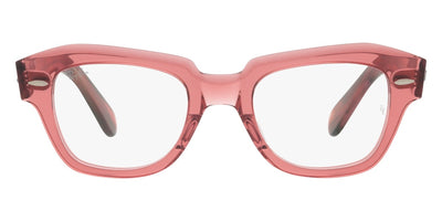Ray-Ban® STATE STREET 0RX5486 RX5486 8177 48 - Transparent Pink Eyeglasses