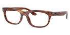 Ray-Ban® RX5489 RX5489 2144 54 Eyeglasses - Striped Havana