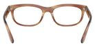 Ray-Ban® RX5489 RX5489 8399 56 Eyeglasses - Striped Brown
