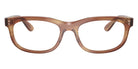 Ray-Ban® RX5489 RX5489 8399 56 Eyeglasses - Striped Brown