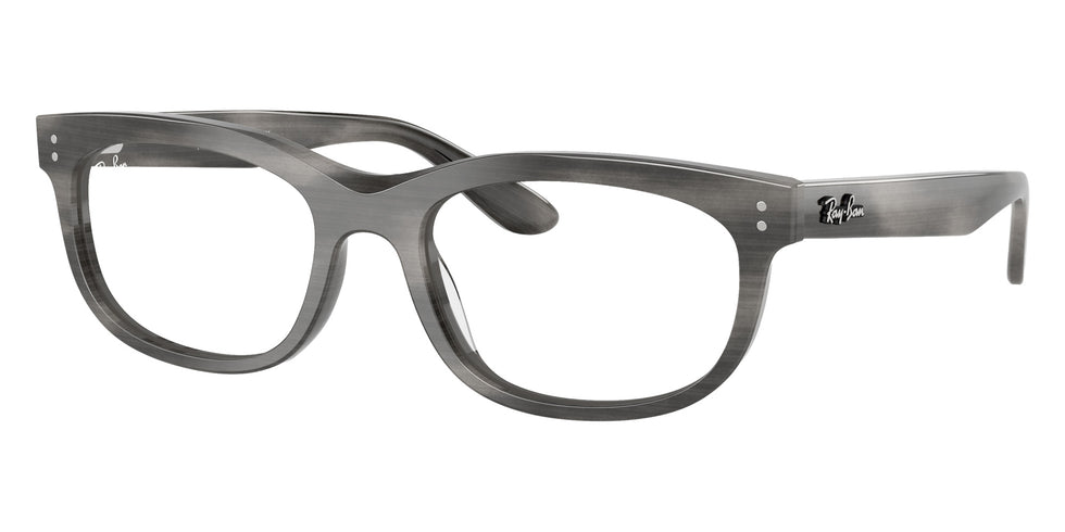 Ray-Ban® RX5489 RX5489 8400 56 Eyeglasses - Striped Gray
